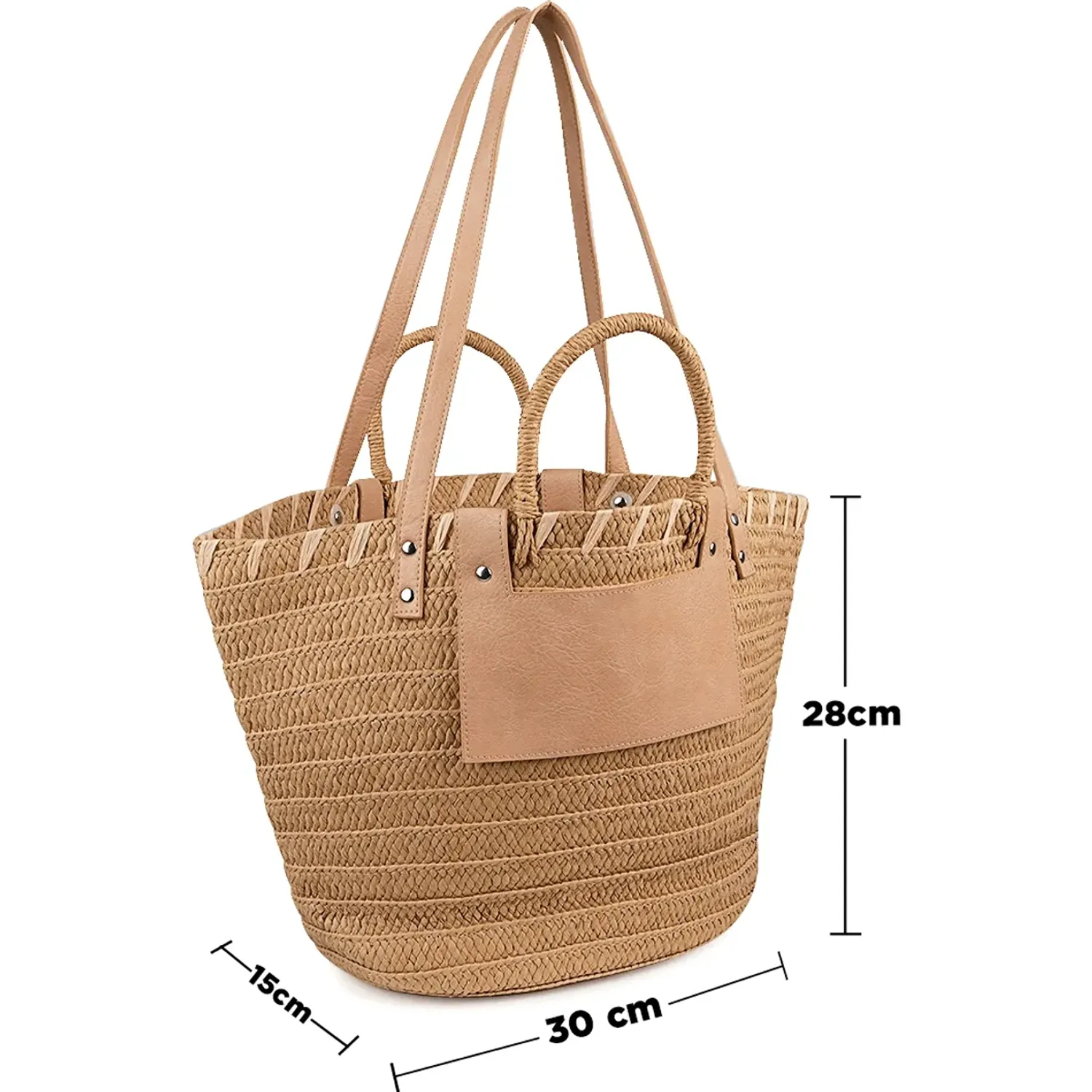 Bolso Impuls De Playa Mujer Cairo02 color beige | Platanitos