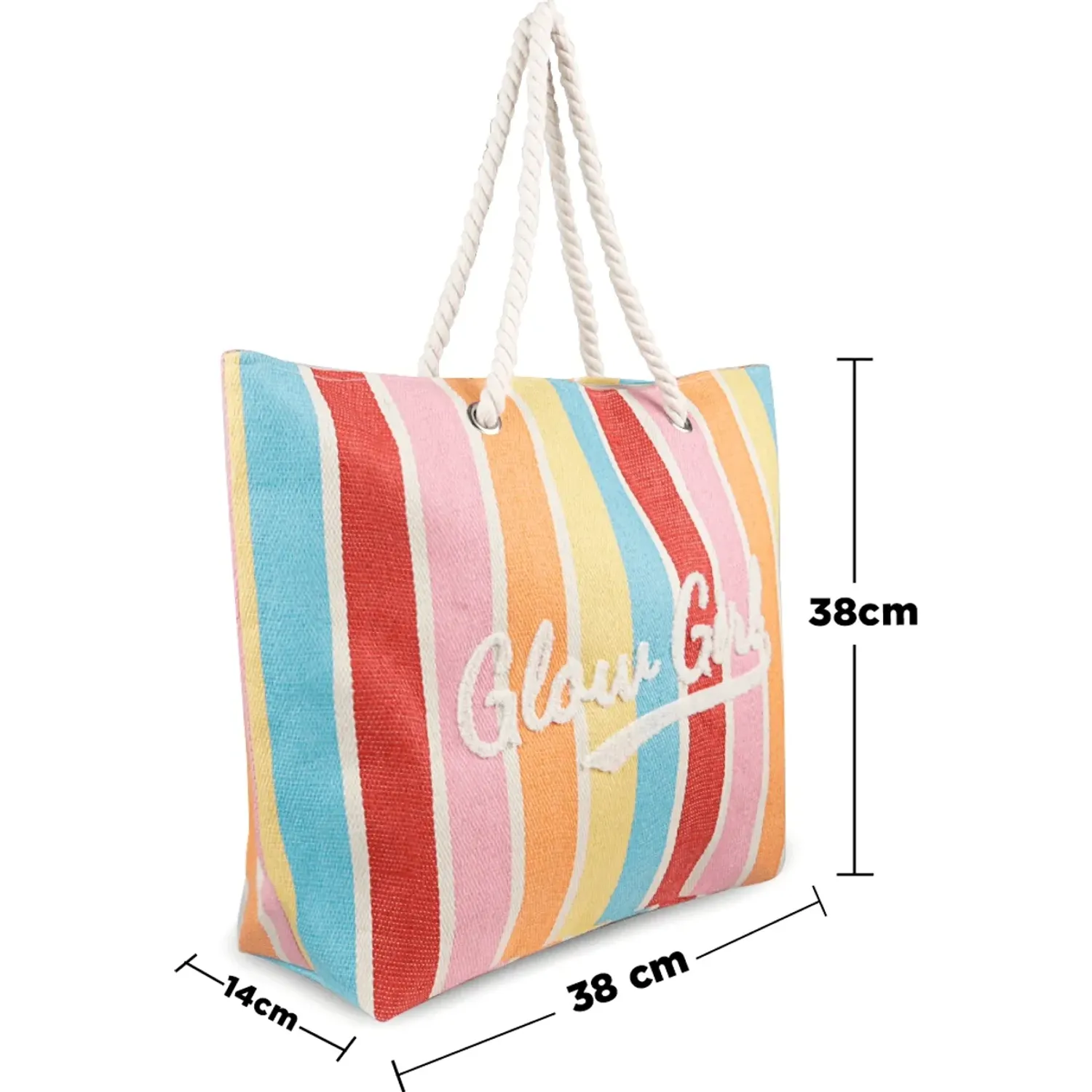 Bolso Impuls De Playa Mujer Naia20 color multicolor | Platanitos