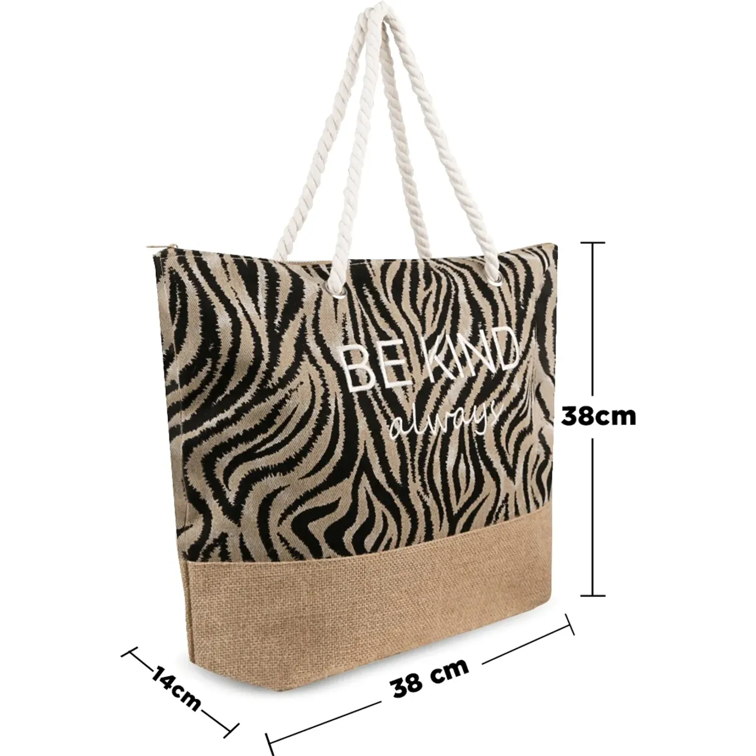 Bolso Impuls De Playa Mujer Naia19 color animal print | Platanitos