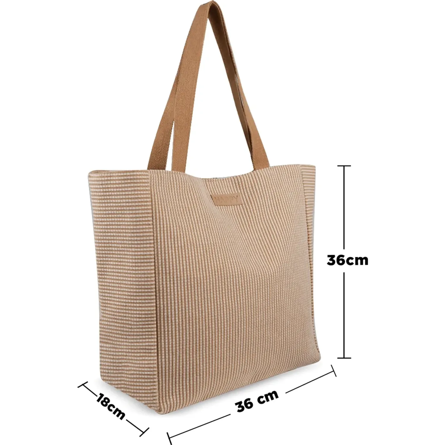 Bolso Impuls De Playa Mujer Naia18 color camel | Platanitos