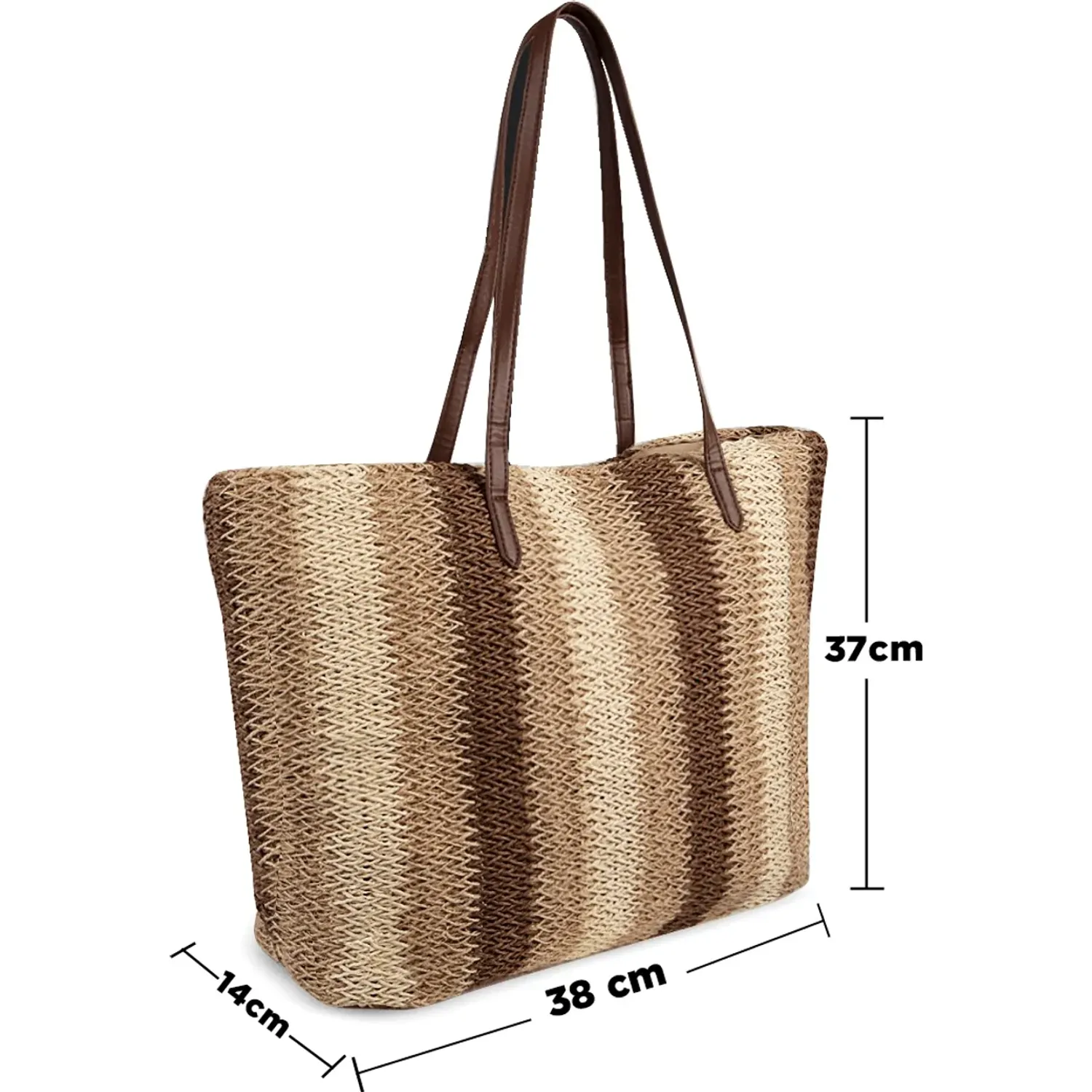 Bolso Impuls De Playa Mujer Naia13 color capuccino | Platanitos