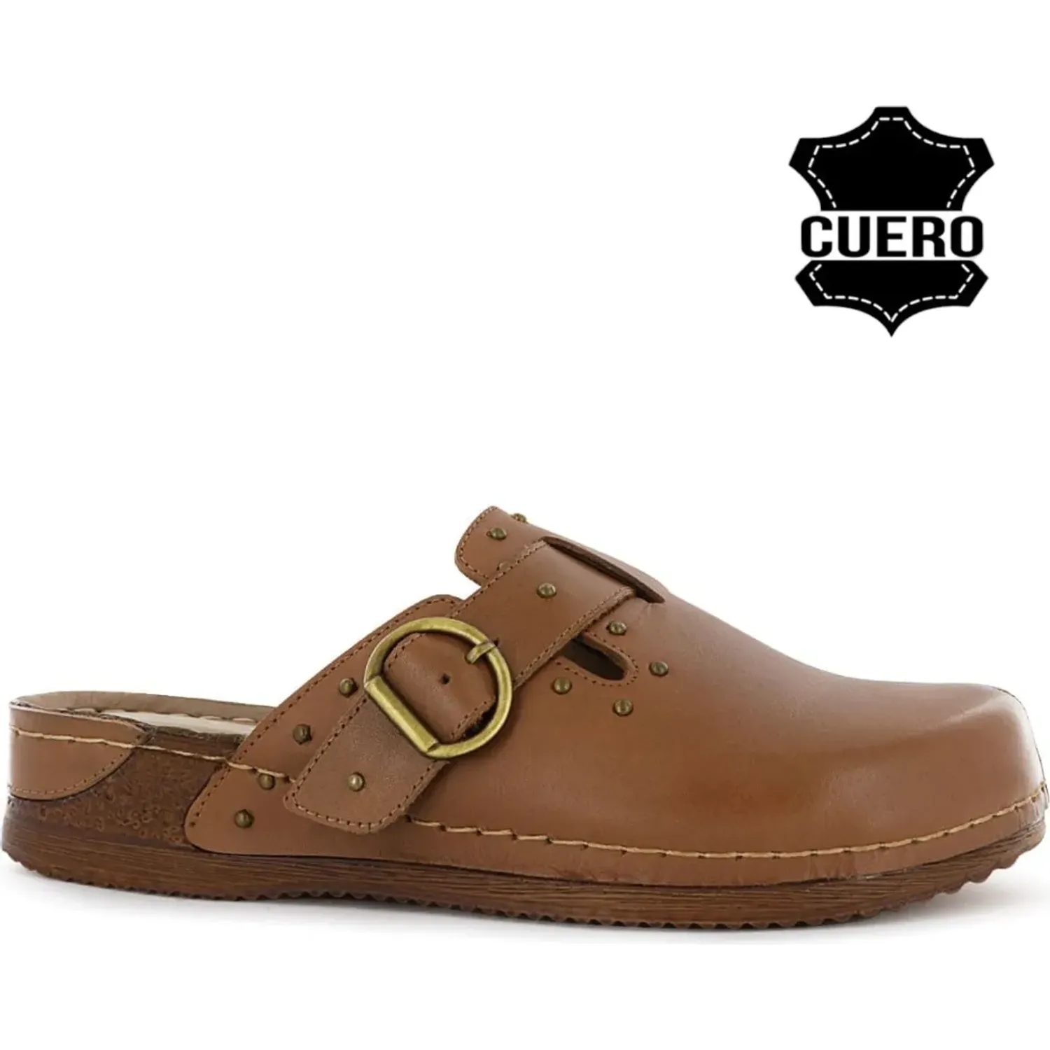 Zueco Ecco Casual Mujer Patty36 color toffee | Platanitos