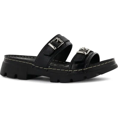 Ecco Negro de Mujer modelo Sandalia Confort Mujer Nakia03 negros mujer 2025110416312637378 Cuero Cuero