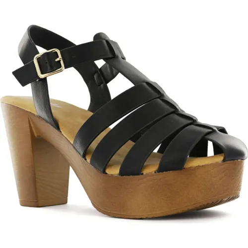 Impuls Negro de Mujer modelo Sandalia Mujer Natasha05 negros mujer 2025110416312637465 PU PU