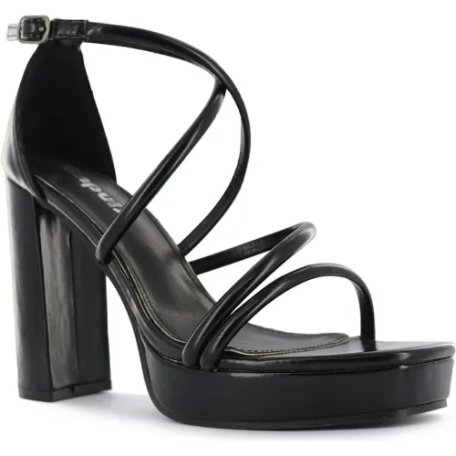 Impuls Negro de Mujer modelo Sandalia Mujer Kylie02 negros mujer 2025110416312637528 PU PU