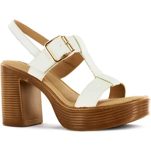 Impuls Blanco de Mujer modelo Sandalia Mujer Nathy01 blancos mujer 2025110416312637624 PU PU