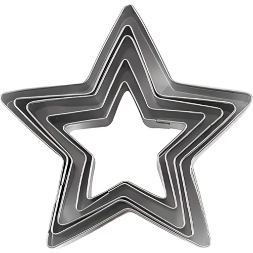 ICHIMATSU Plateado modelo Molde Acero X 5 Pza Mod. Estrella Adu100301 plateados 2025110422461775122  