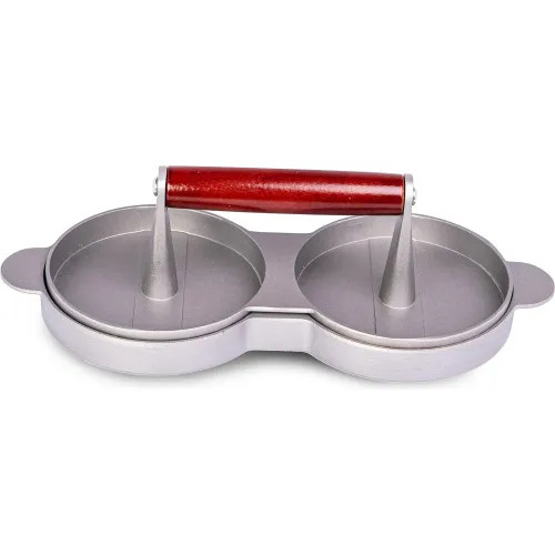 ICHIMATSU Plateado modelo Prensador Para Hamburgueza Por 2 Bad6349b plateados 2025110422461775131