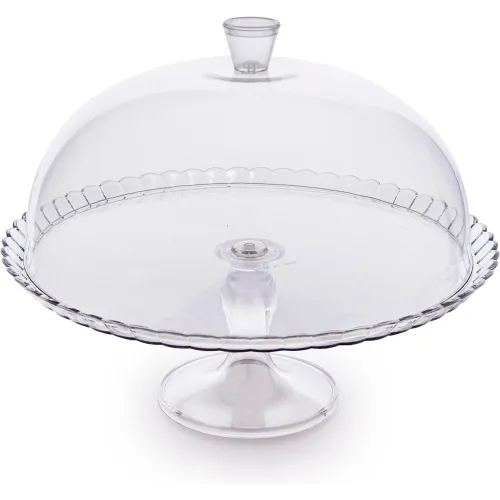 ICHIMATSU Transparente modelo Porta Torta Con Tapa Acrilico 34 Cm 064-A transparentes 2025110422461775221
