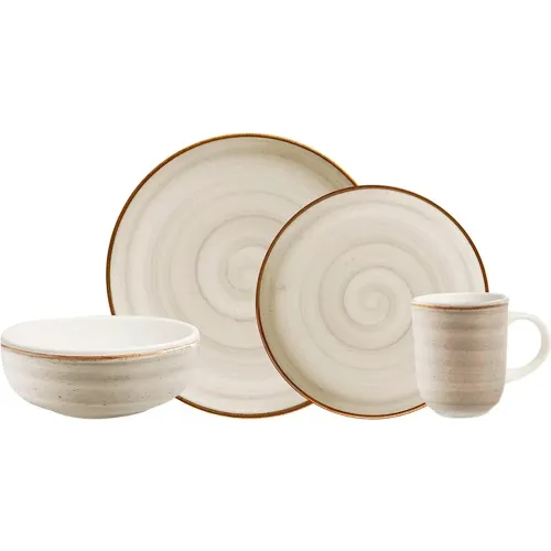 VAJILLAS CORONA Gris modelo Vajilla 4/16 Caoba Gris Vl1607040116 Hogar Corona grises 2025110422461775251  