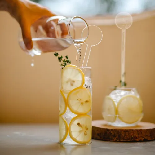 MERCANTIL TAY LONG Removedor Cocktail Plast. Disco Transp.X 100 Pz (Ss7826)