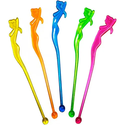 MERCANTIL TAY LONG Varios modelo Removedor Cocktail Plast. Sirenita X100 Pz (Ss7801) surtidos 2025110422461775326  