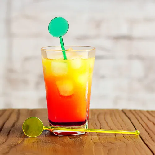 MERCANTIL TAY LONG Removedor Cocktail Plast. Tenis X 100 Pz(Ss7821)