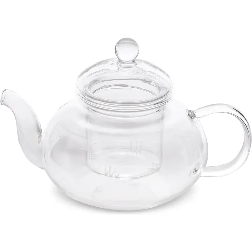 ICHIMATSU Transparente modelo Tetera Vidrio Borosilicato 600 Ml C/Filtro Tp003737 transparentes 2025110422461775380