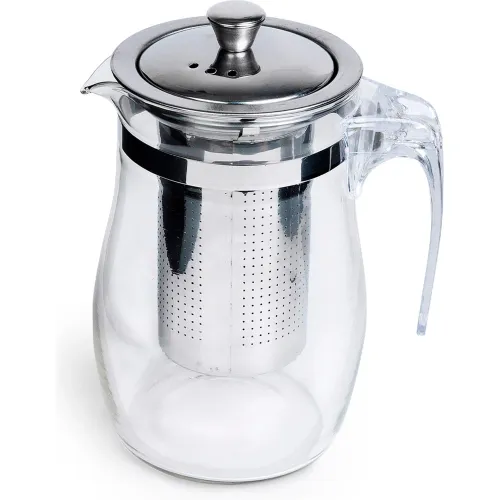 ICHIMATSU Tetera Infusora De Vidrio Borosilicato C/Filtro De Metal 750ml