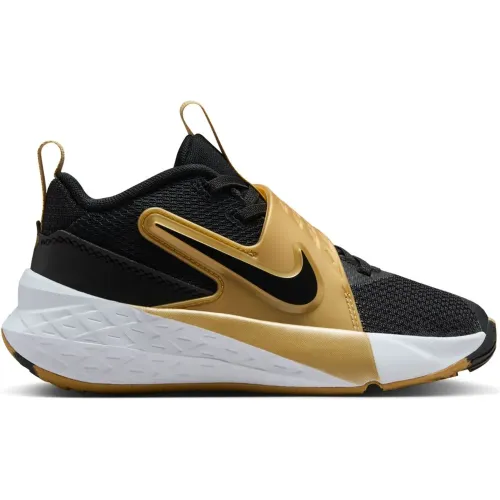 Nike Negro de Niña / Niño modelo Zapatillas De Basquet Niños Team Hustle D 12 negros dorados textiles niña 2025110615072979968 Textil Eva