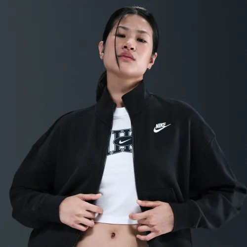 Nike Casaca Sportswear Mujer Club Fleece Loose Track