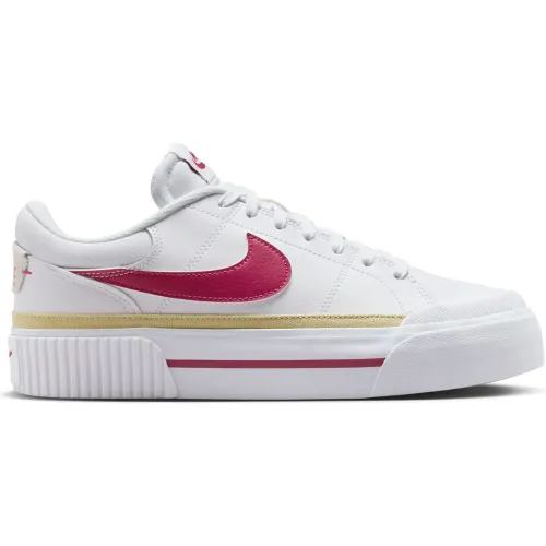 Nike Blanco de Mujer modelo Zapatillas Urbanas Mujer Court Legacy Lift blancos blanca blancas rojos rojas roja textiles mujer 2025111016381326552 Textil Eva
