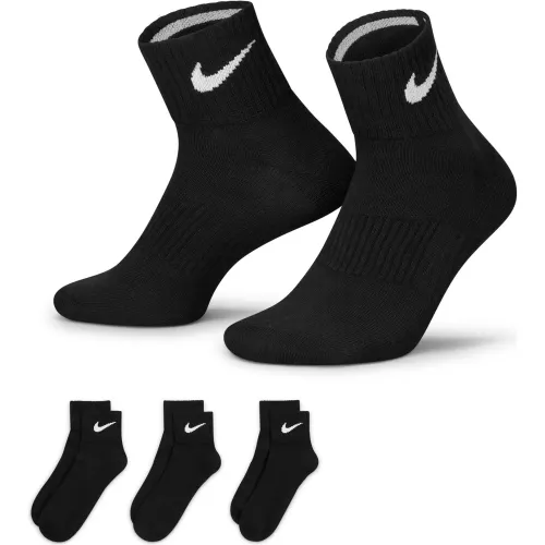 Nike Negro de Hombre / Mujer modelo Medias Cortas Unisex Everyday Lightweight Ankle - 3 Pares negros hombre 2025111016381327351  