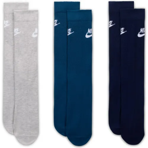 Nike Medias Largas Hombre Everyday Essential - 3 Pares