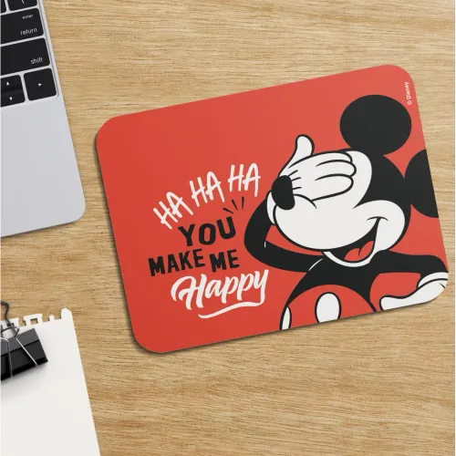 Mickey Rojo modelo Mouse Pad Mickey Drm10-1 rojos rojas roja blancos blanca blancas 2025111123112664099