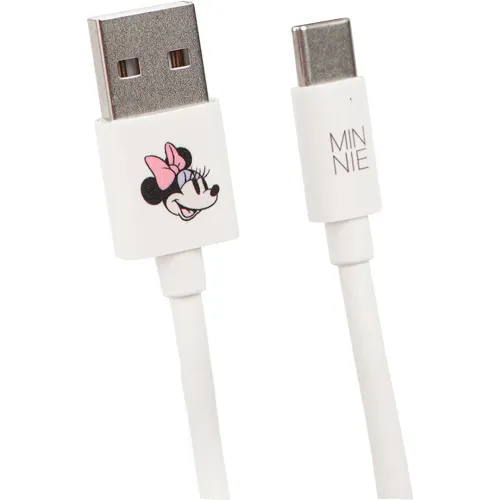 Minnie Cable Cargador Minnie Tipo C Drm10