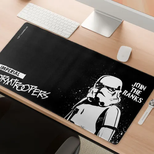 Star Wars Negro modelo Mouse Pad Desk Star Wars Drm10 negros blancos 2025111123112664159  