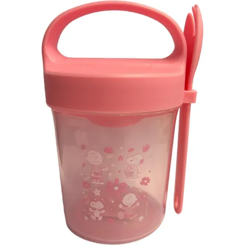 SNOOPY Contenedor + Cuchara 560ml Snoopy