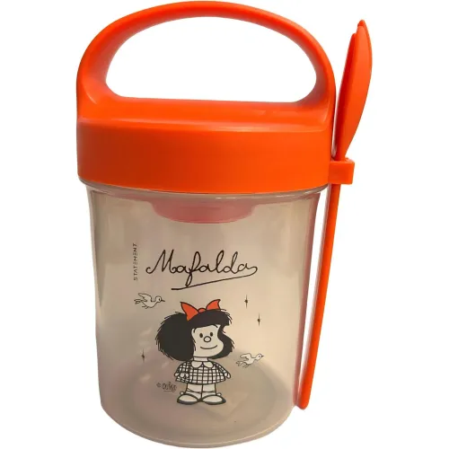 Mafalda Contenedor + Cuchara 560ml Mafalda
