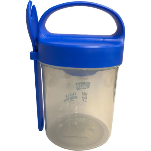 REAL MADRID Contenedor + Cuchara 560ml Real Madrid