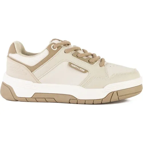 North Star Beige de Mujer modelo Zapatillas Urbanas Mujer Skater Chunk beiges textiles mujer 2025111220340503266 Textil PU