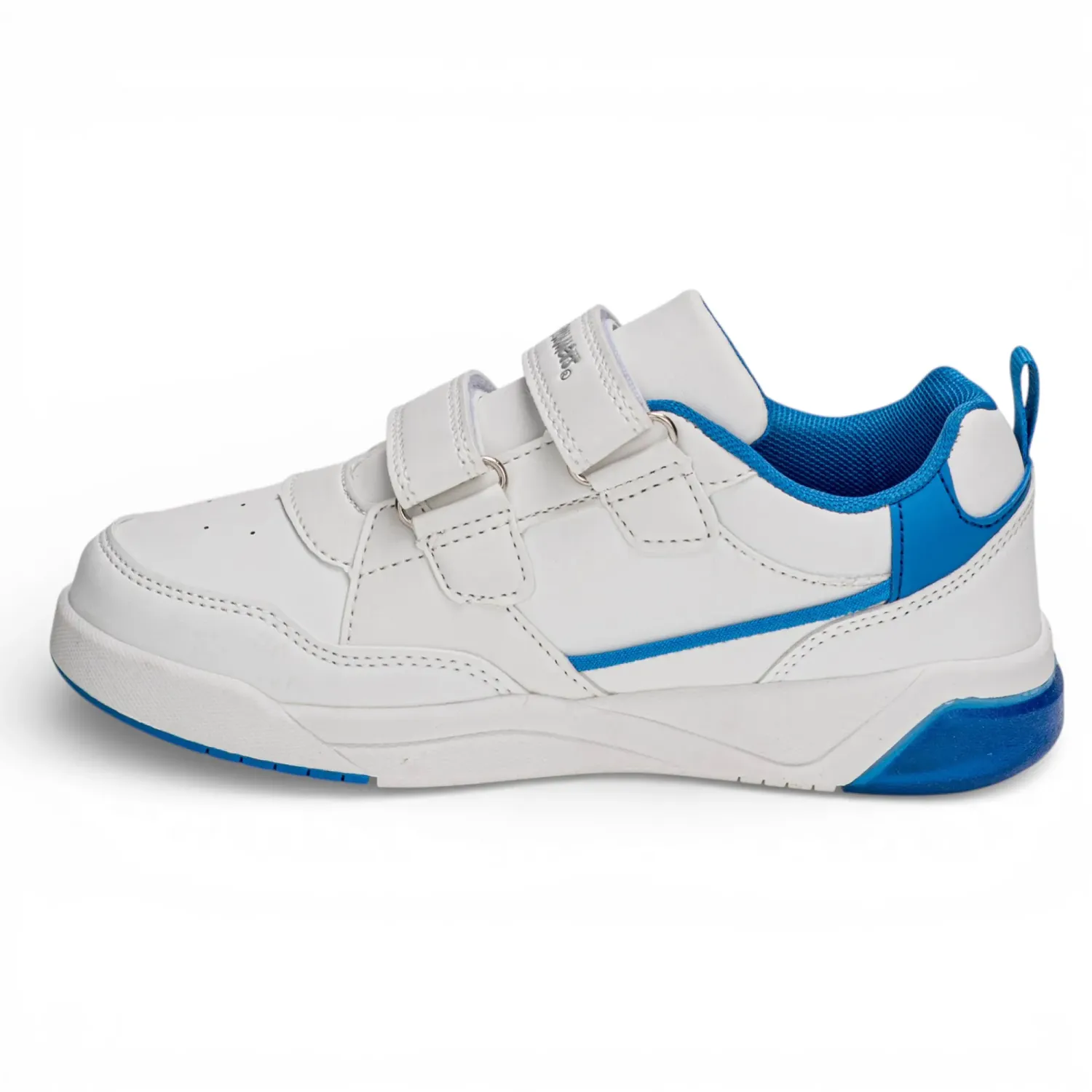 Zapatillas Bubble Gummers Urbanas Niño Dakar color blanco / azul | Platanitos