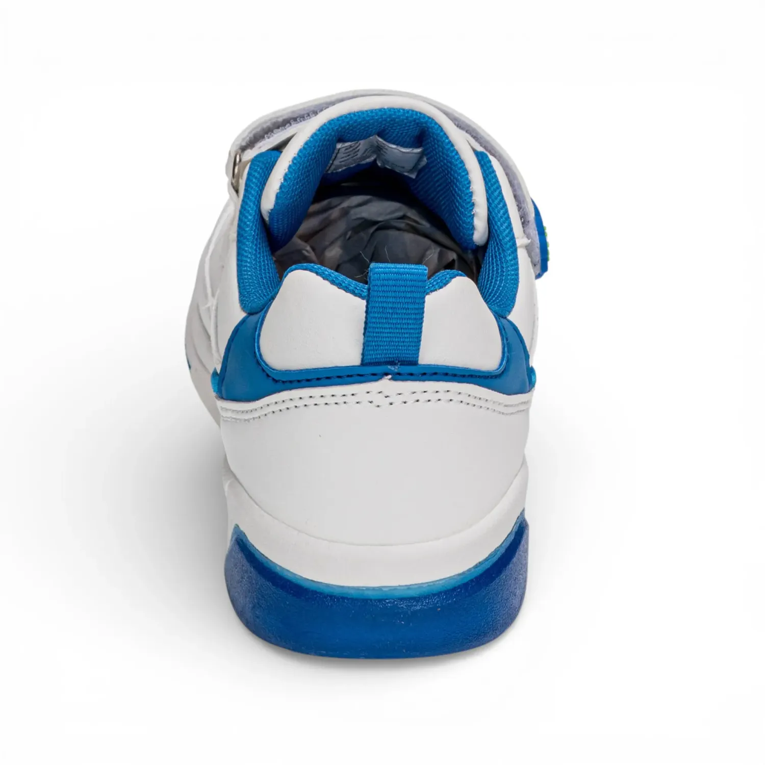 Zapatillas Bubble Gummers Urbanas Niño Dakar color blanco / azul | Platanitos