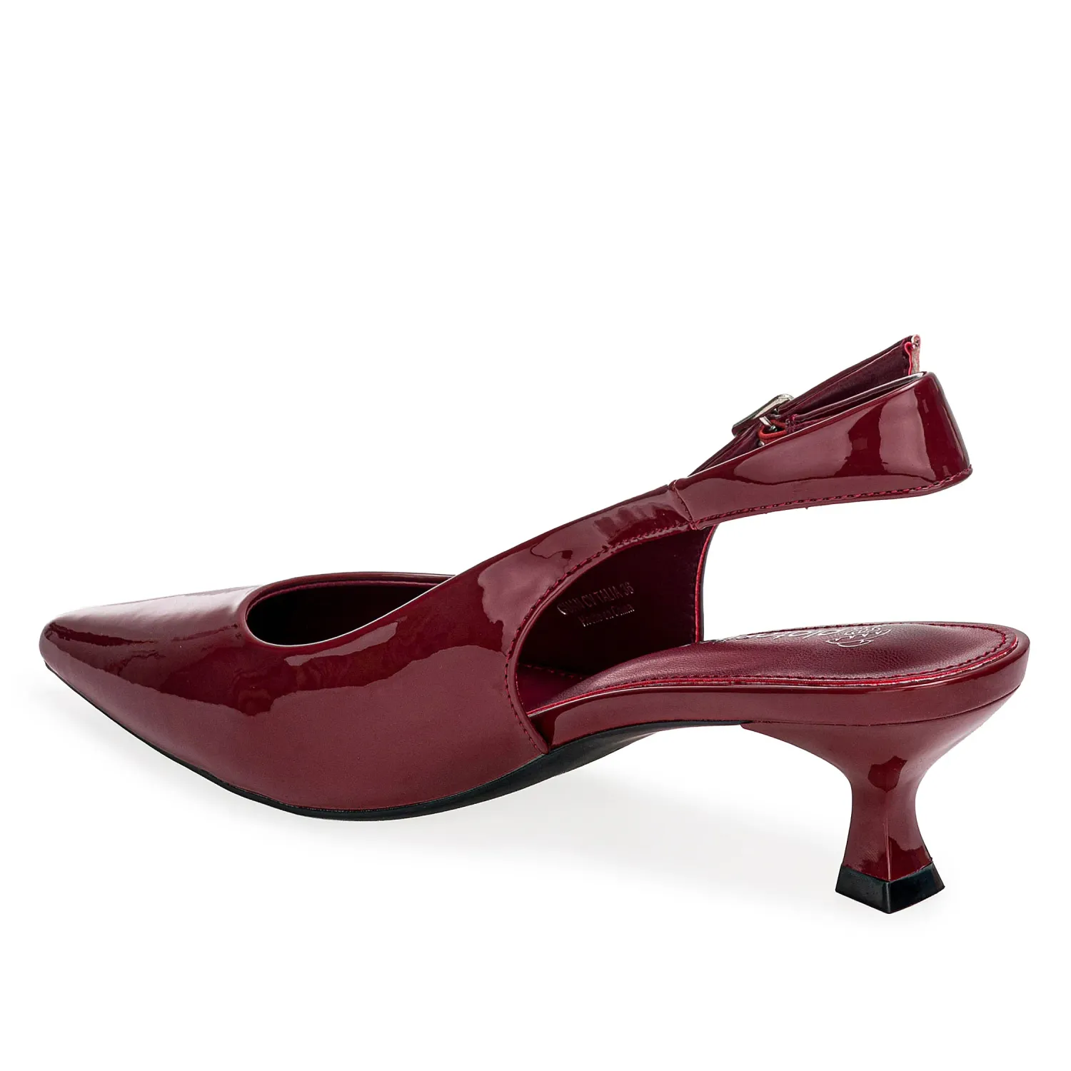 Platanitos Calzado Platanitos Vestir Dama Cv Talia2 color guinda | Platanitos