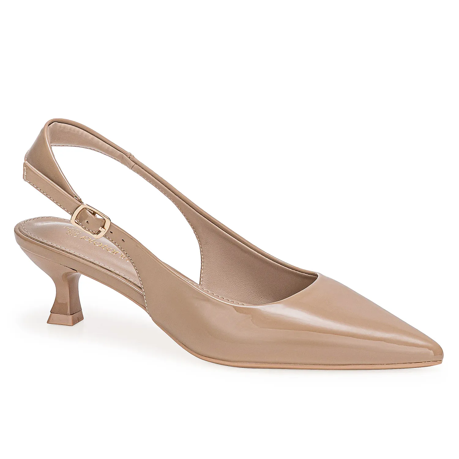 Calzado Platanitos Vestir Dama Cv Talia2 color beige oscuro | Platanitos