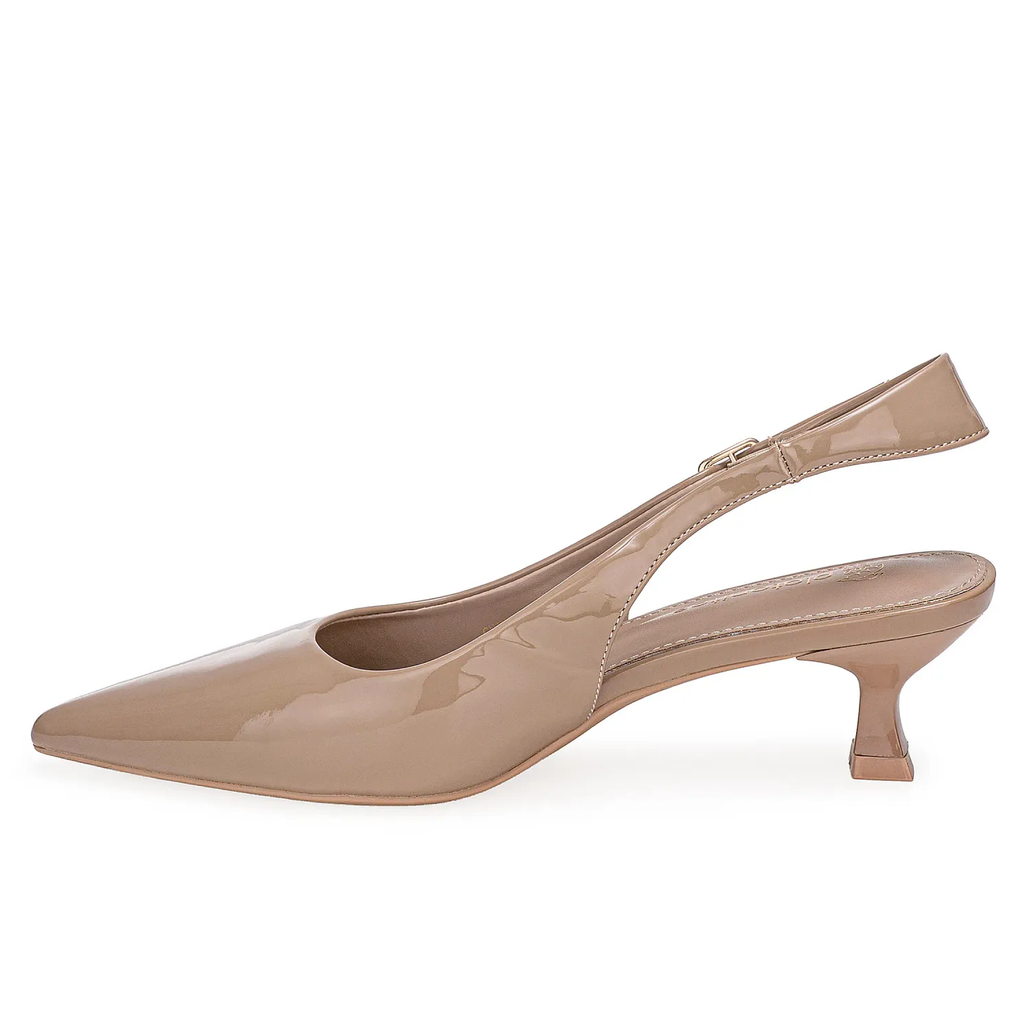 Calzado Platanitos Vestir Dama Cv Talia2 color beige oscuro | Platanitos