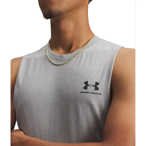 Under Armour Bividi Training Hombre Left Chest Cut Off