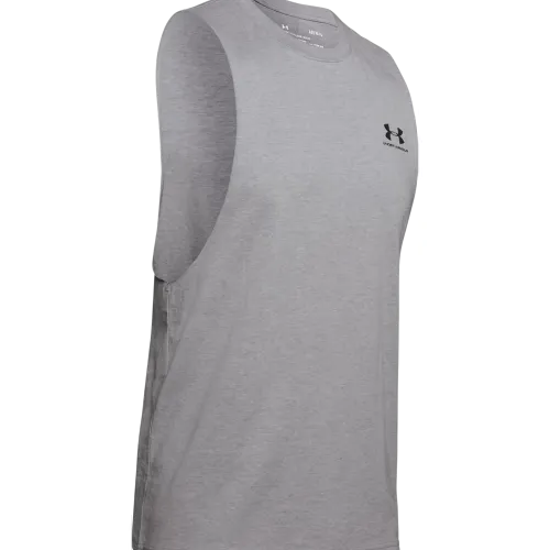 Under Armour Bividi Training Hombre Left Chest Cut Off