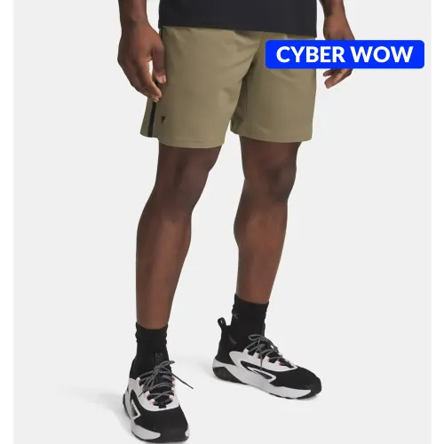 Short Under Armour Sportstyle Hombre Project Rock Mesh color verde | Platanitos