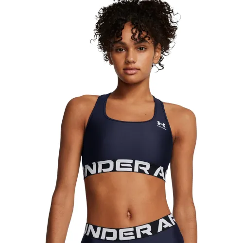 Under Armour Top Training Mujer Heatgear Mid Branded - Sujecion Media