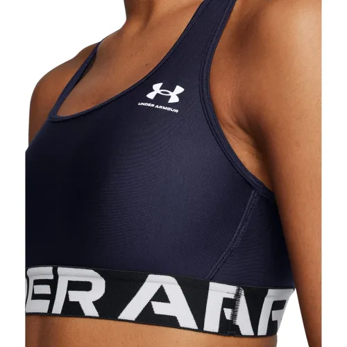 Under Armour Top Training Mujer Heatgear Mid Branded - Sujecion Media