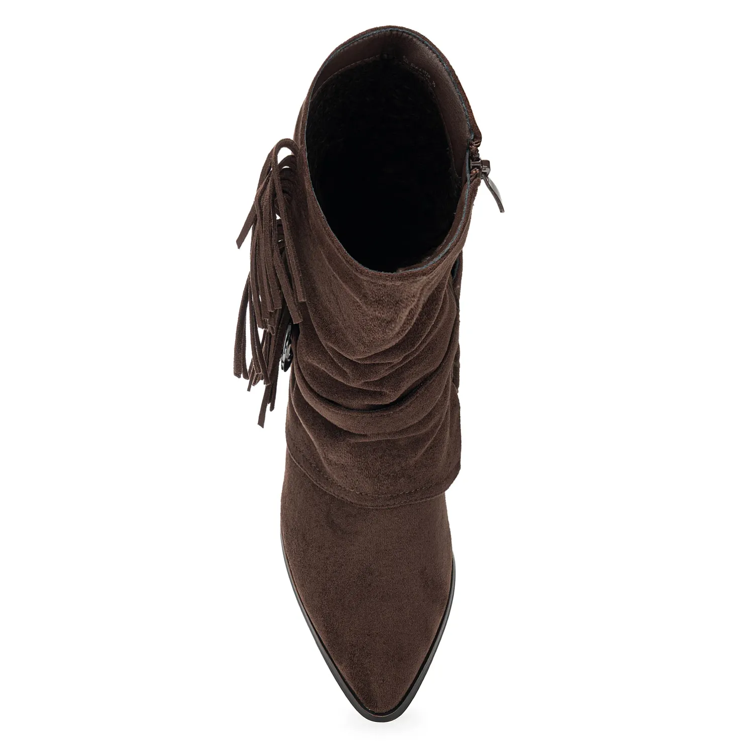 Botin Platanitos Dama Bt Itza color marron oscuro. | Platanitos