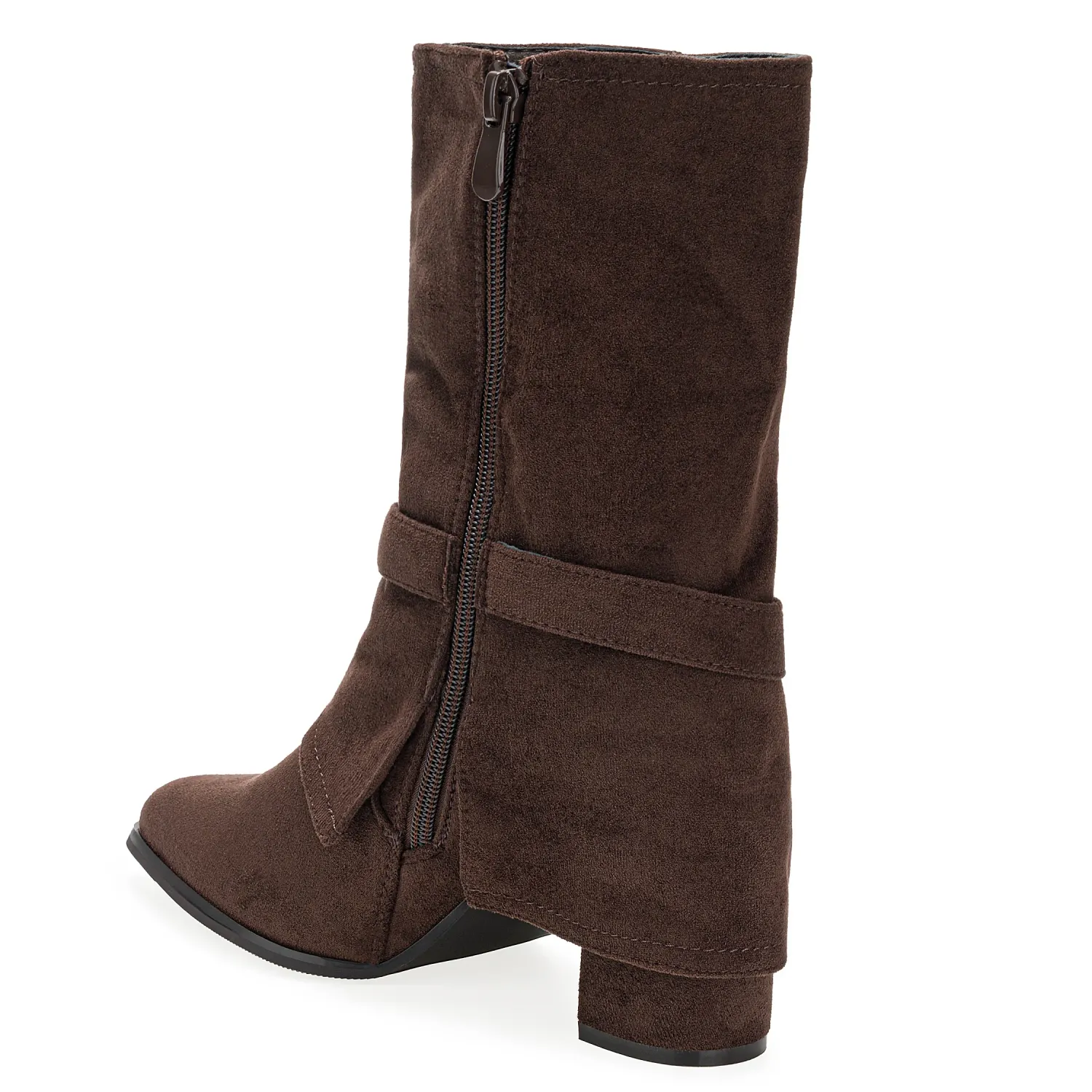 Botin Platanitos Dama Bt Itza color marron oscuro. | Platanitos