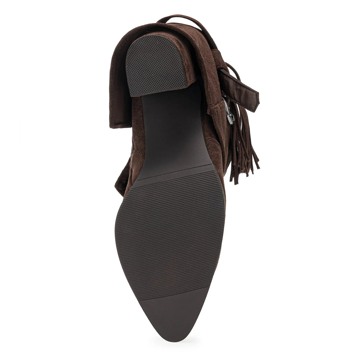 Botin Platanitos Dama Bt Itza color marron oscuro. | Platanitos