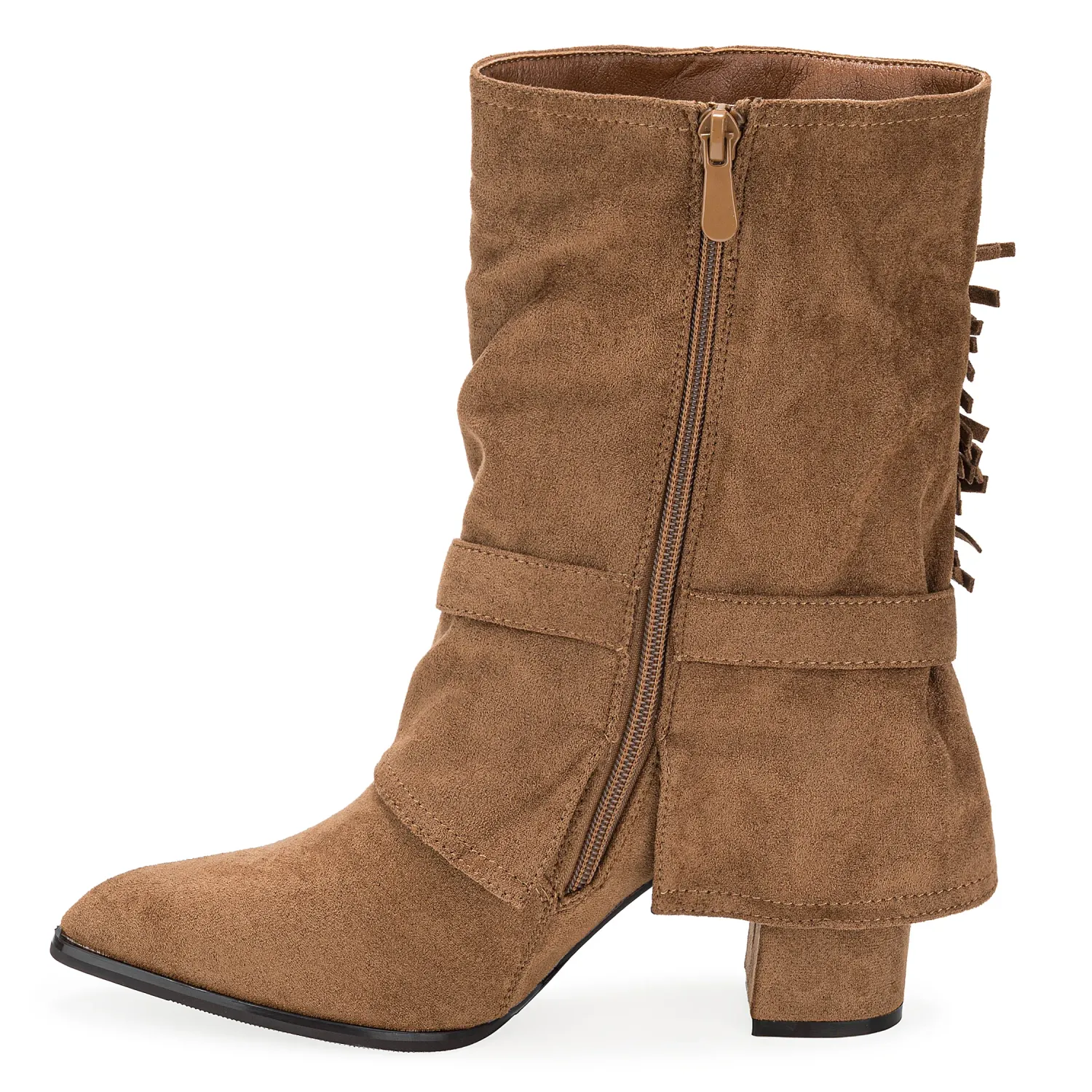 Botin Platanitos Dama Bt Itza color camel | Platanitos