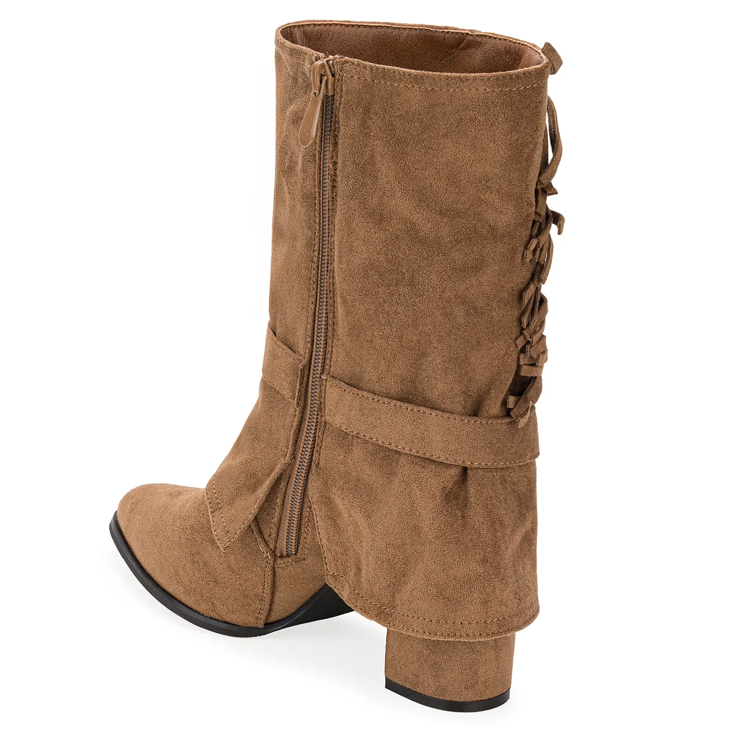 Botin Platanitos Dama Bt Itza color camel | Platanitos