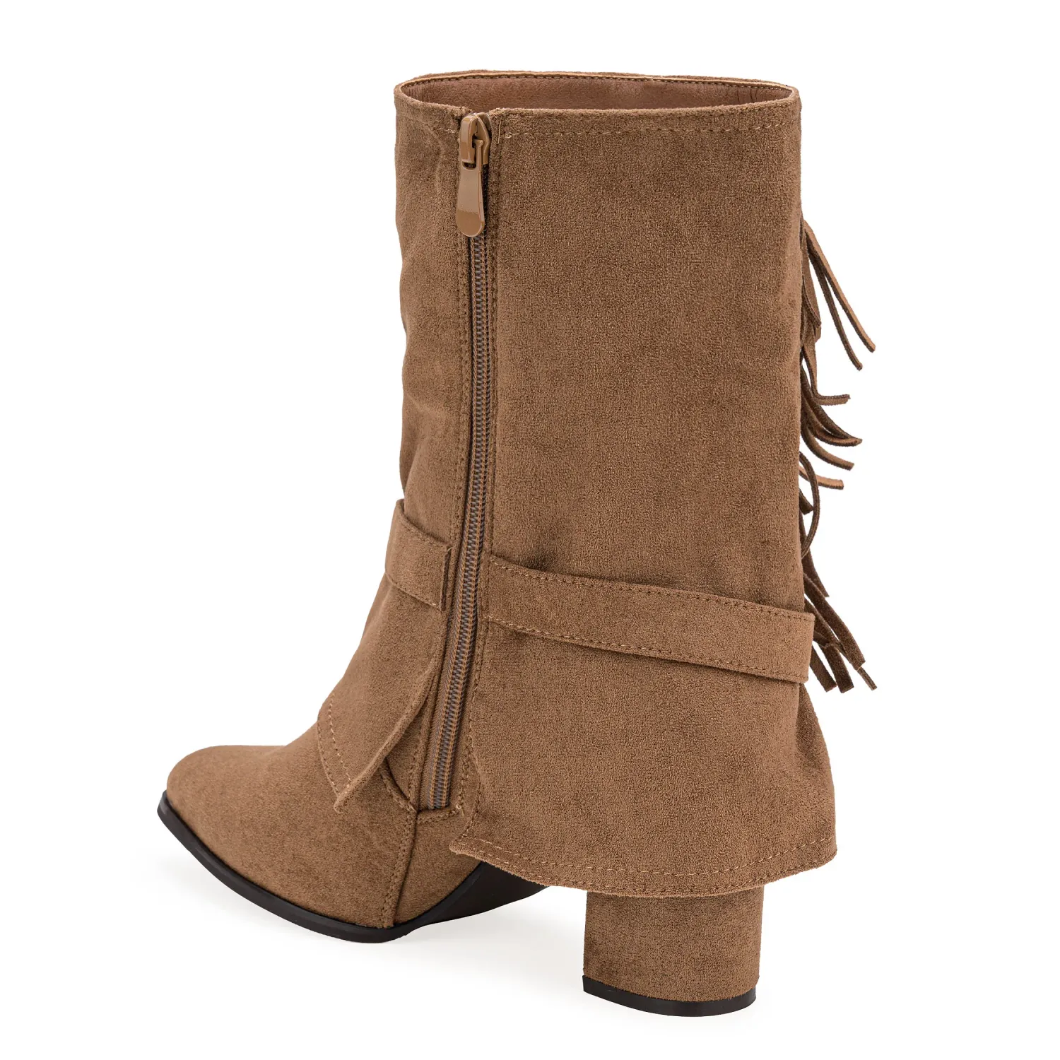 Botin Platanitos Dama Bt Itza color camel | Platanitos