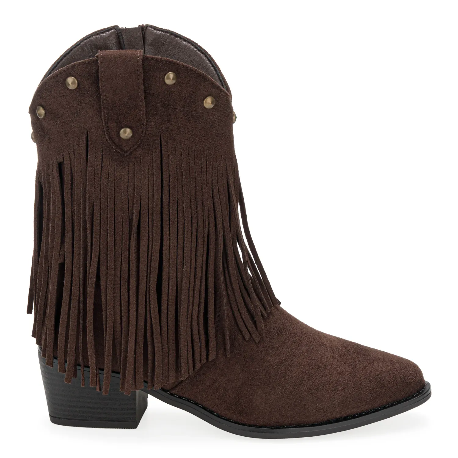 Botin Platanitos Dama Bt Jalisco color marron oscuro. | Platanitos