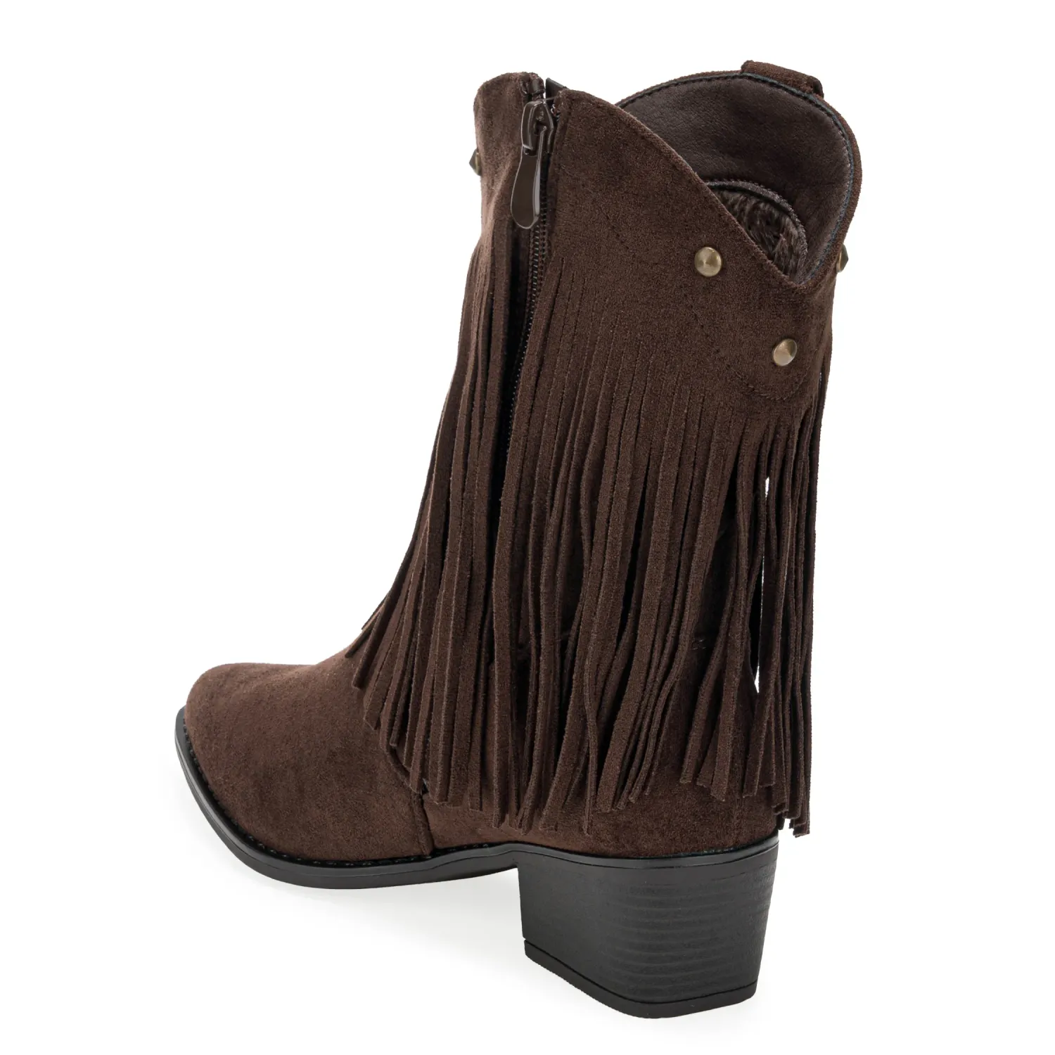 Botin Platanitos Dama Bt Jalisco color marron oscuro. | Platanitos