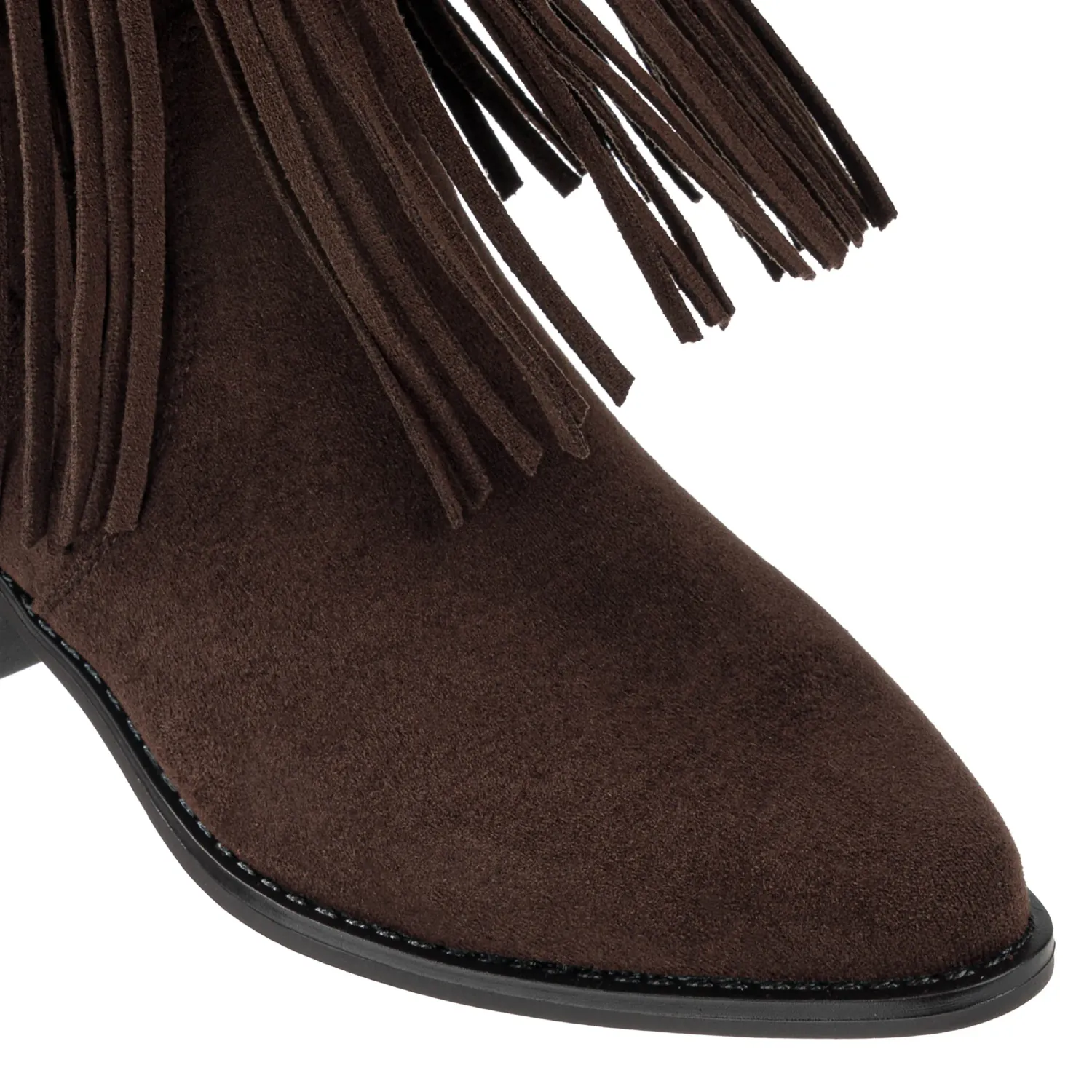 Botin Platanitos Dama Bt Jalisco color marron oscuro. | Platanitos